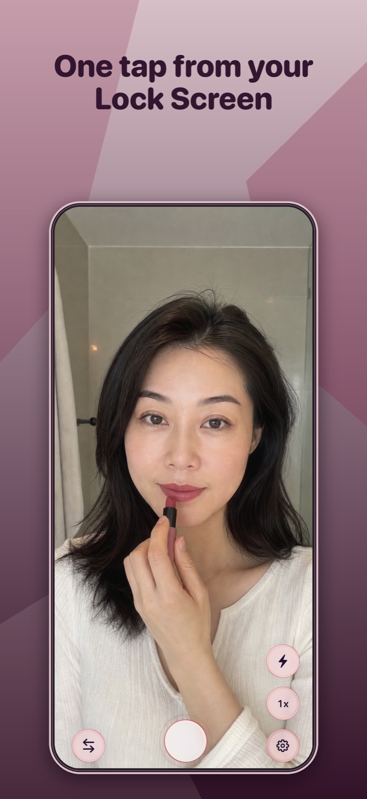Mirror launching from an iPhone Lock Screen widget